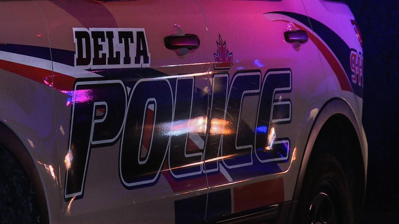 Une autopatrouille de la police de Delta.