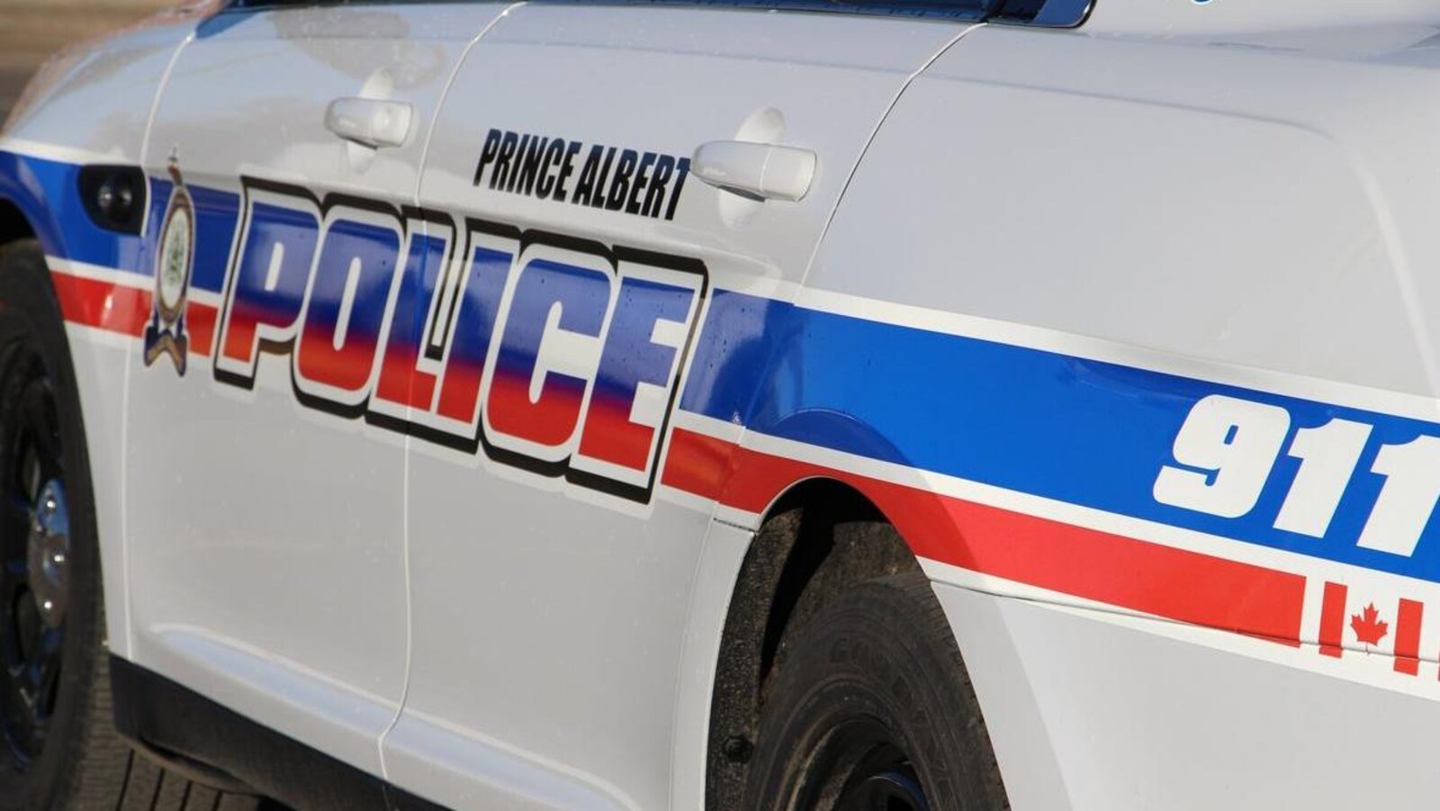 Une voiture de police de Prince Albert