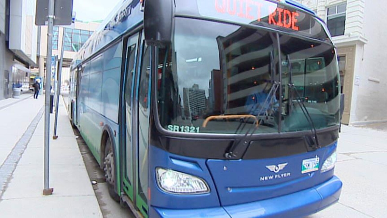 Un autobus de la Régie des transports de Winnipeg