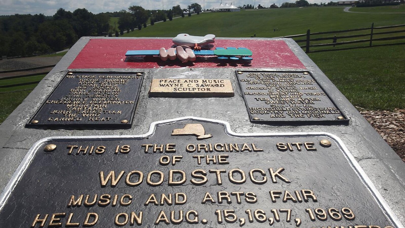 Le site de Woodstock