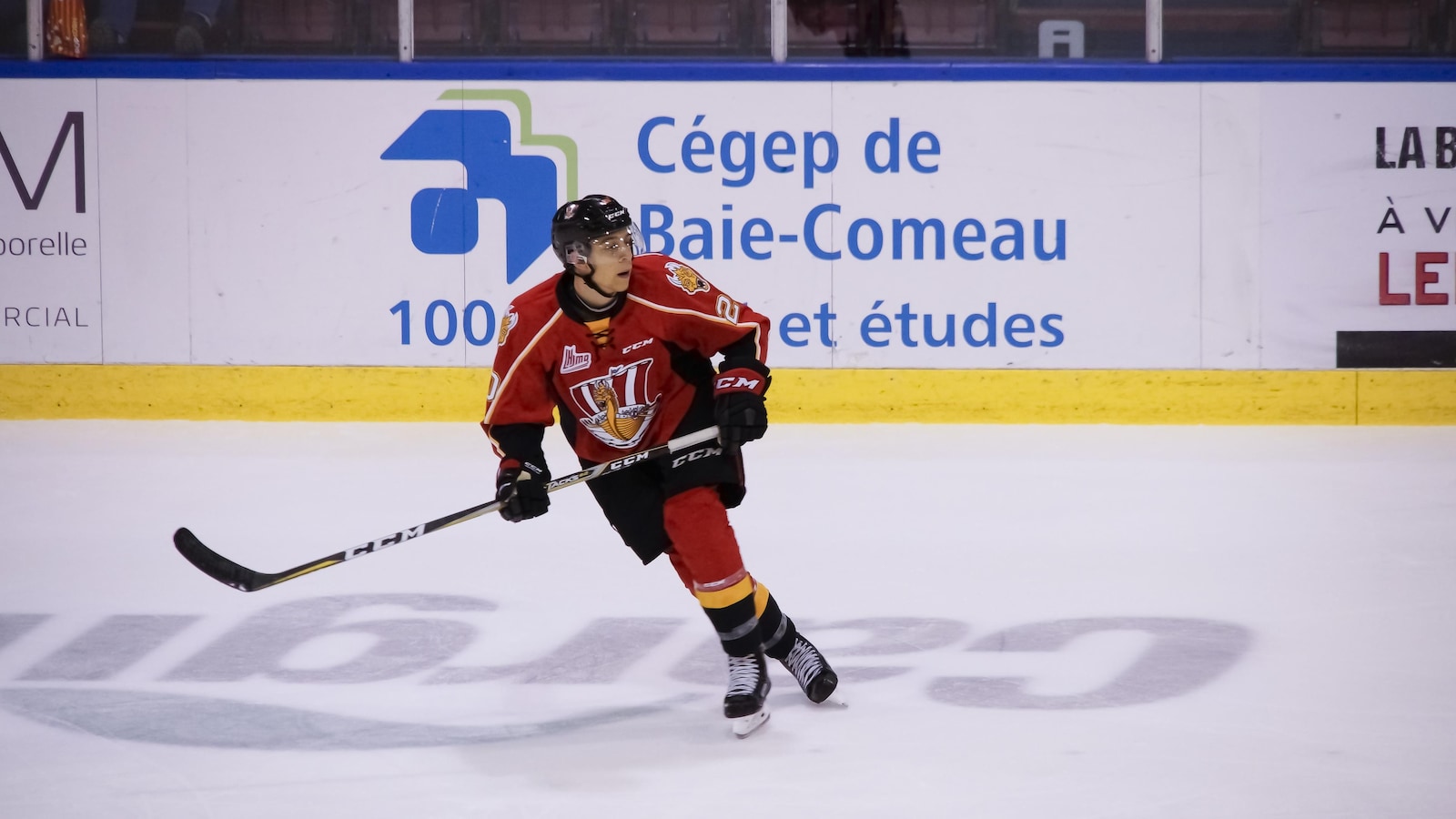 Le défenseur Xavier Bouchard est un porte-couleurs du Drakkar de Baie-Comeau