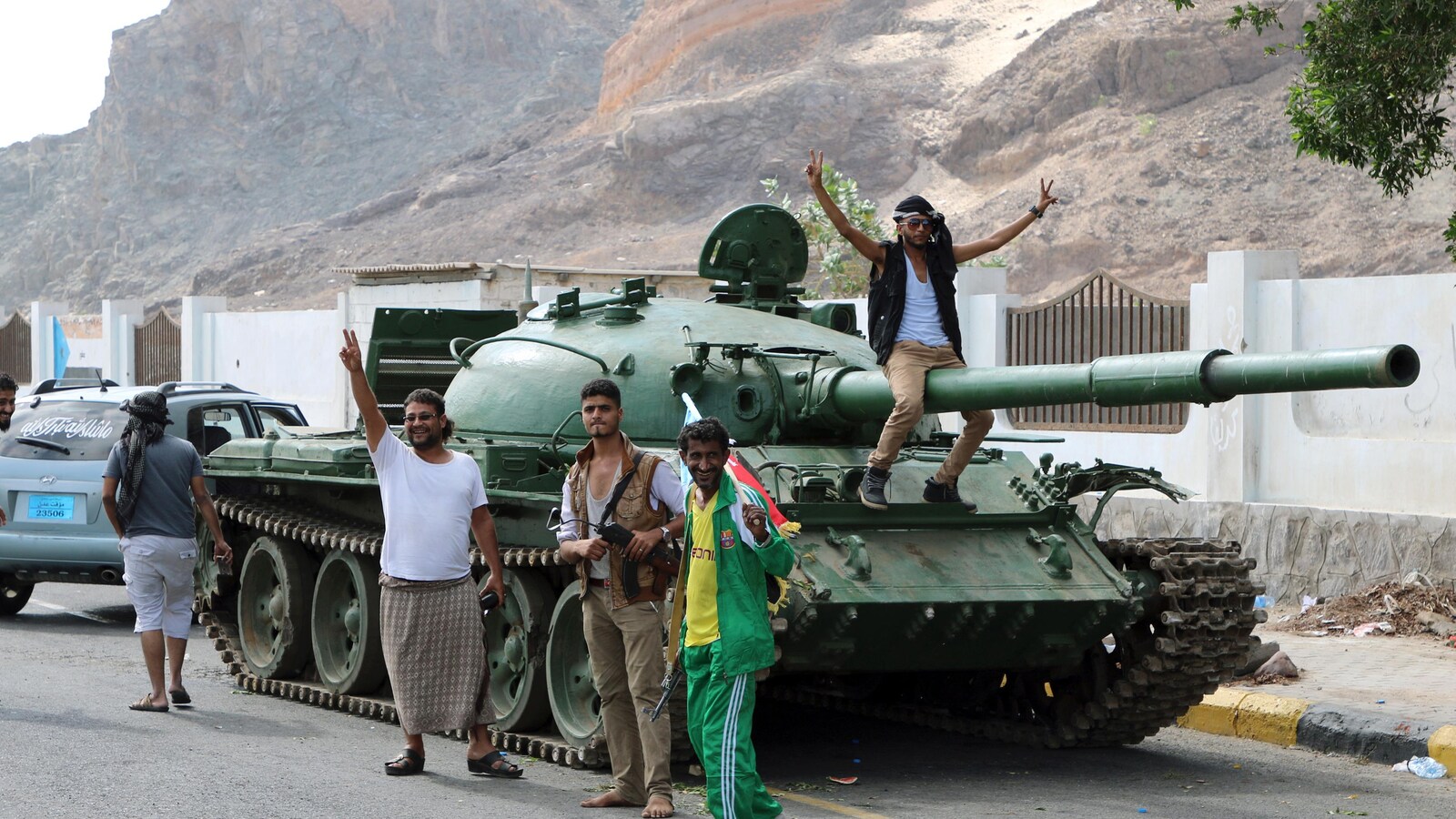 Des séparatistes yéménites à Aden