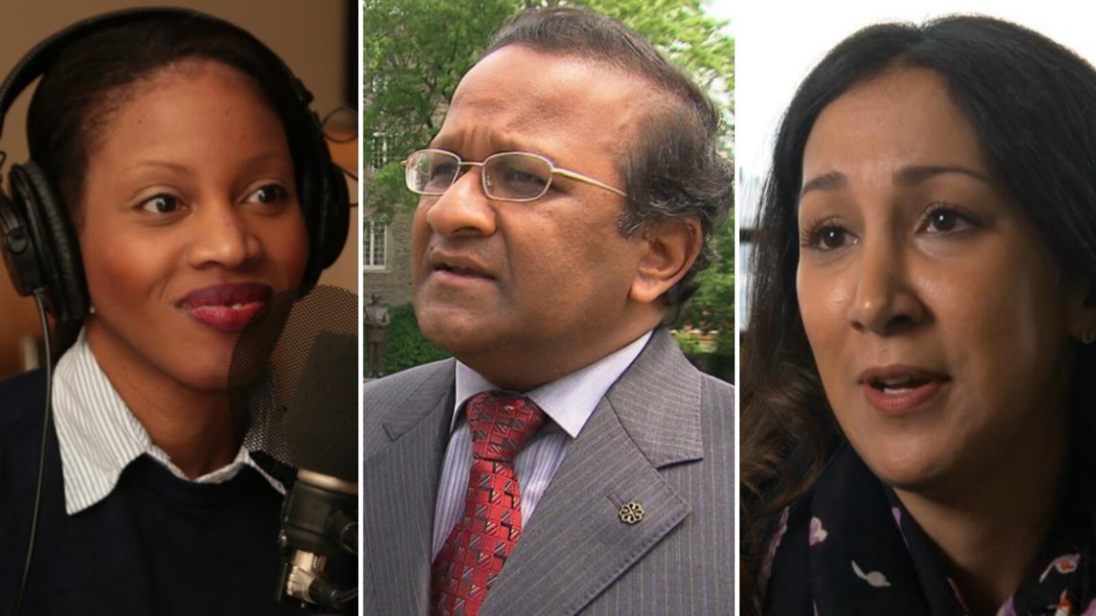 Yolande James, Alan DeSousa et Marwah Rizqy