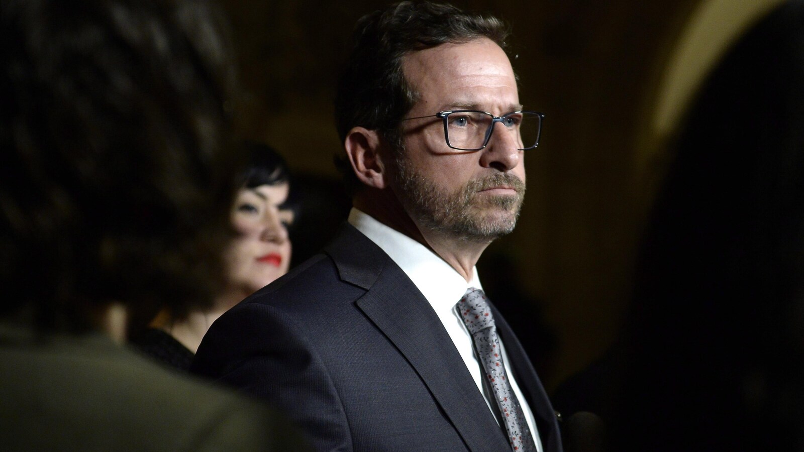 Yves-Francois Blanchet fait une annonce officielle.
