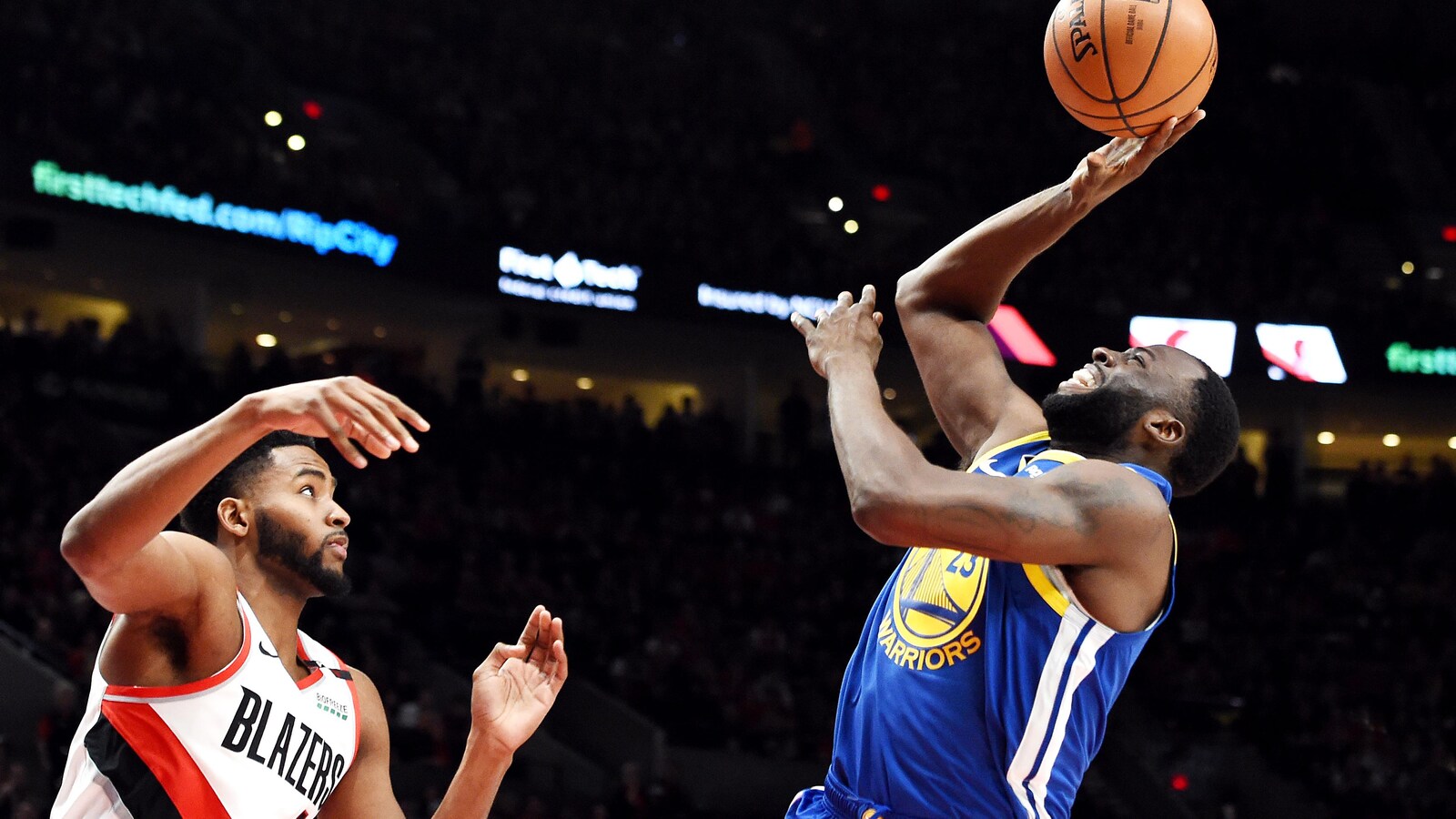 Draymond Green a fini la rencontre avec 20 points, 13 rebonds et 12 passes décisives.