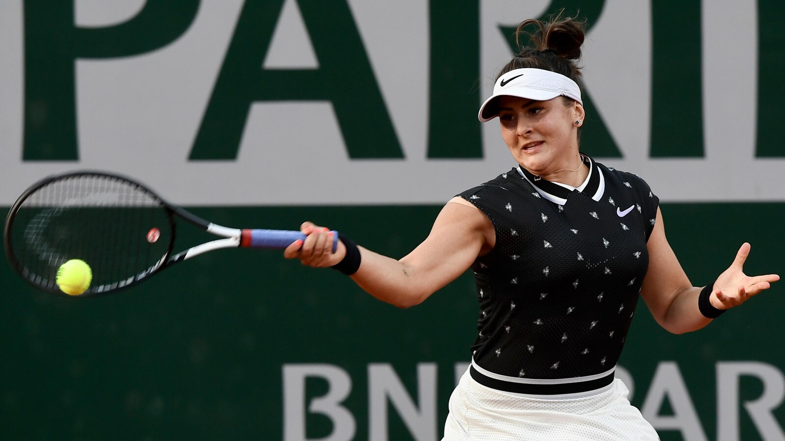 Bianca Andreescu à Roland-Garros