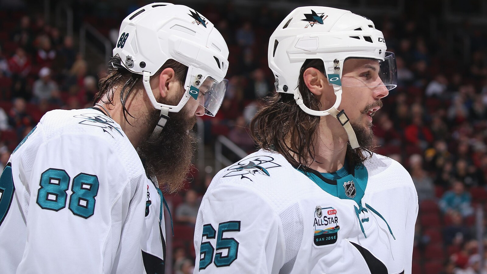 Brent Burns et Erik Karlsson