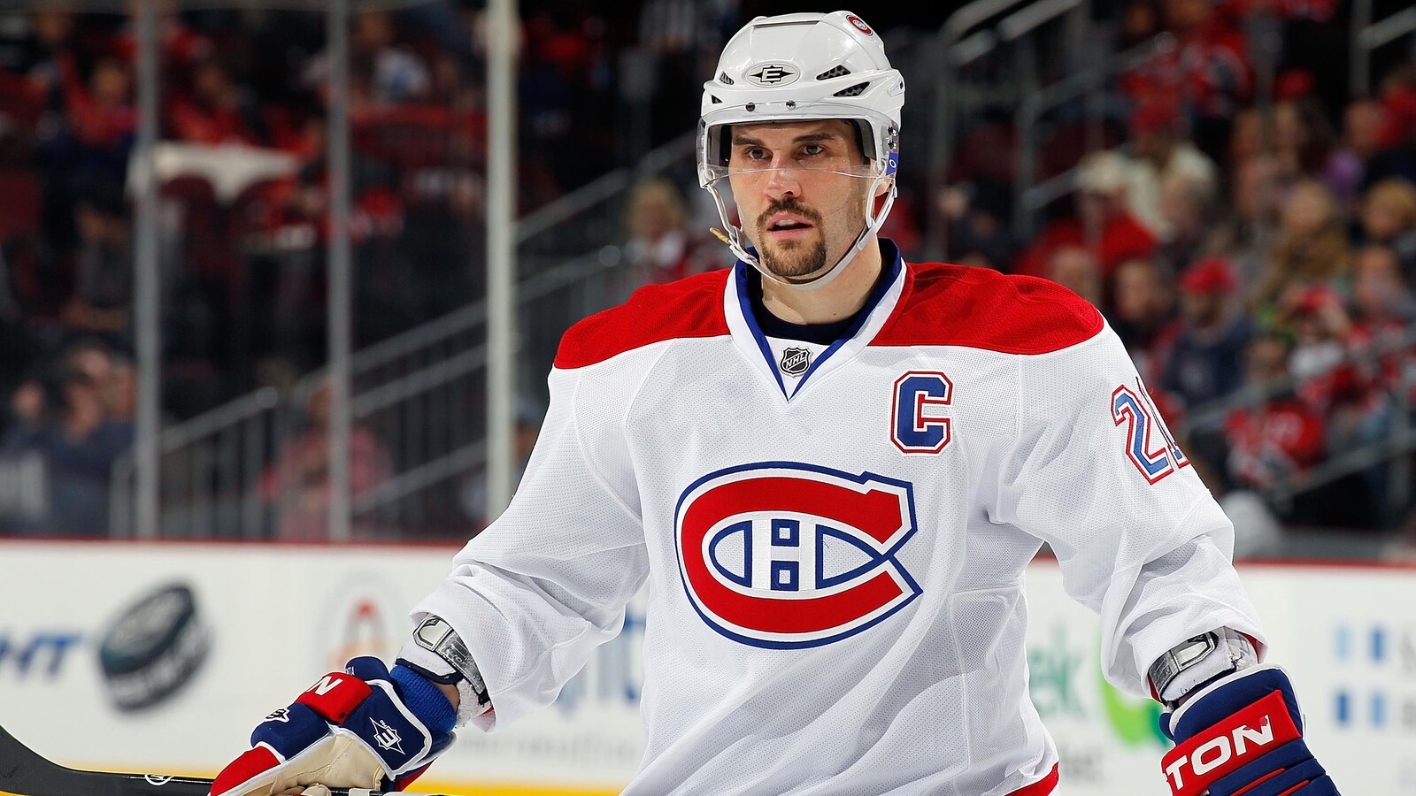Brian Gionta, dans l'uniforme du Canadien de Montréal