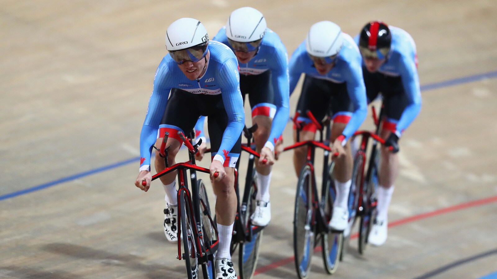 Derek Gee, Michael Foley, Adam Jamieson et Jay Lamoureux