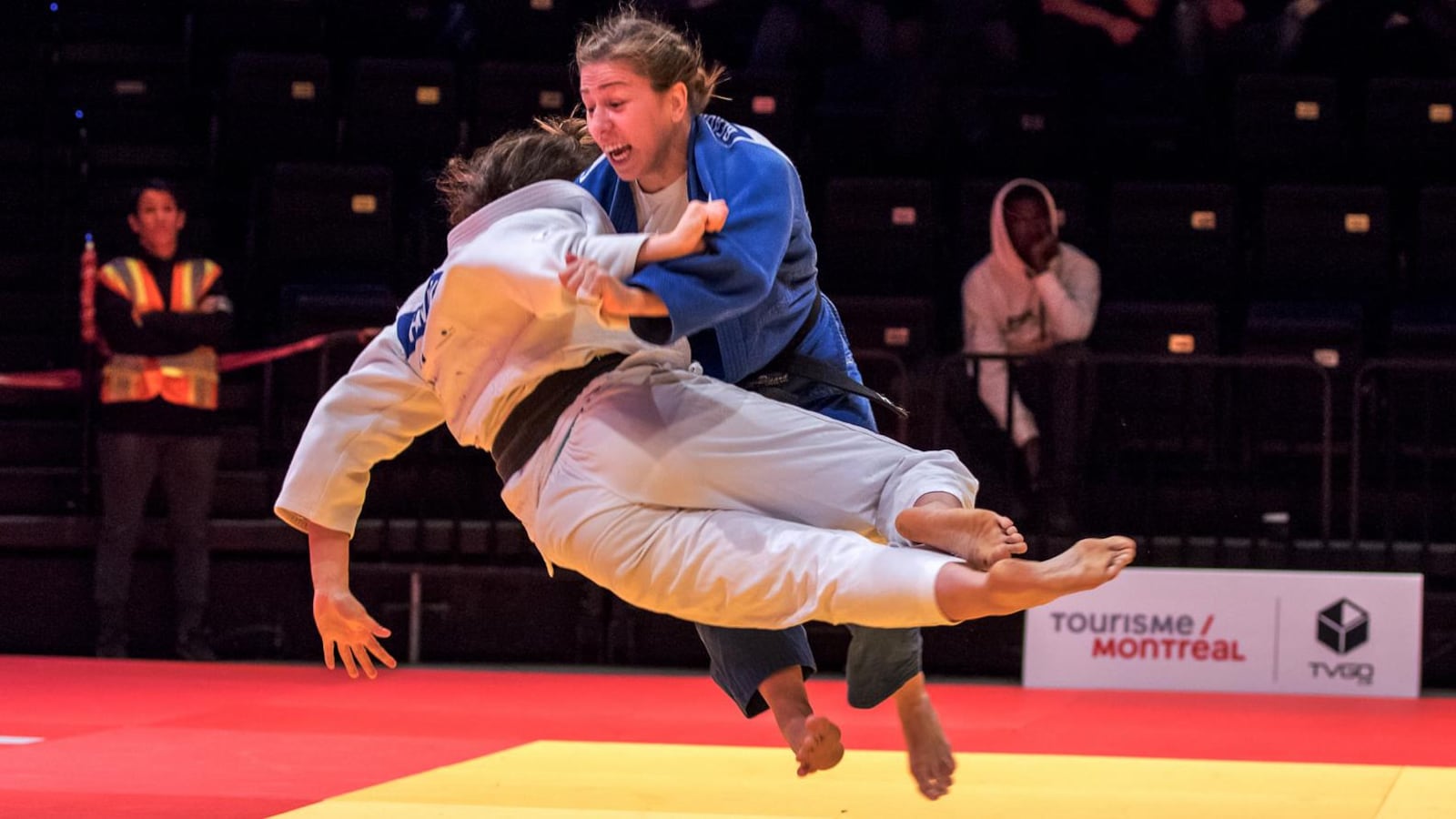 Catherine Beauchemin-Pinard lors des Championnats canadiens élite 2019 à Montréal