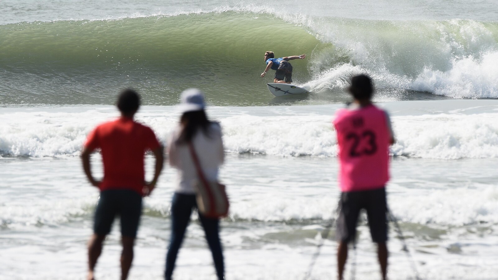 Cody Young en compétition aux Jeux mondiaux de surf