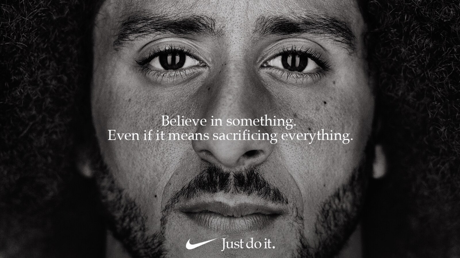 Colin Kaepernick est le nouveau visage de la campagne publicitaire de Nike.