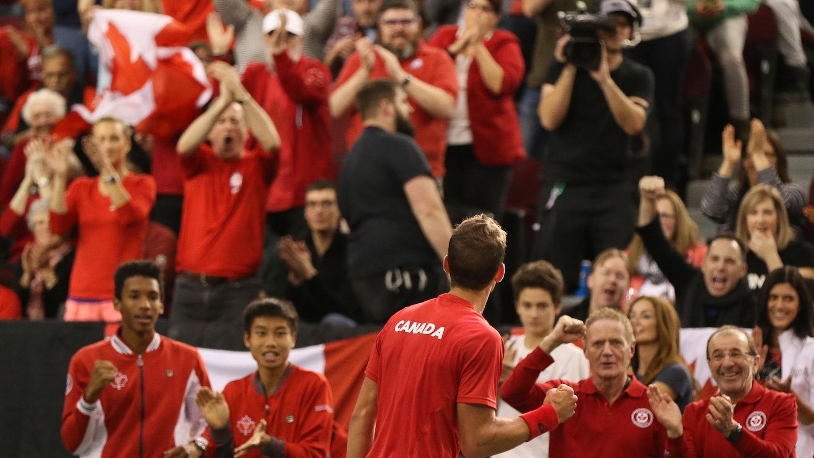 Le Canada marque un point en Coupe Davis en 2017