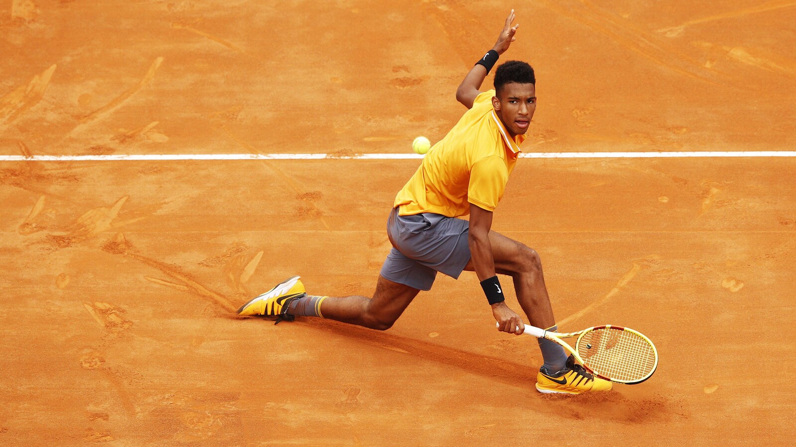 Félix Auger-Aliassime à Rome