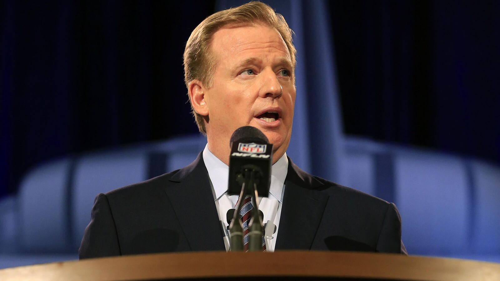 Le commissaire de la NFL Roger Goodell