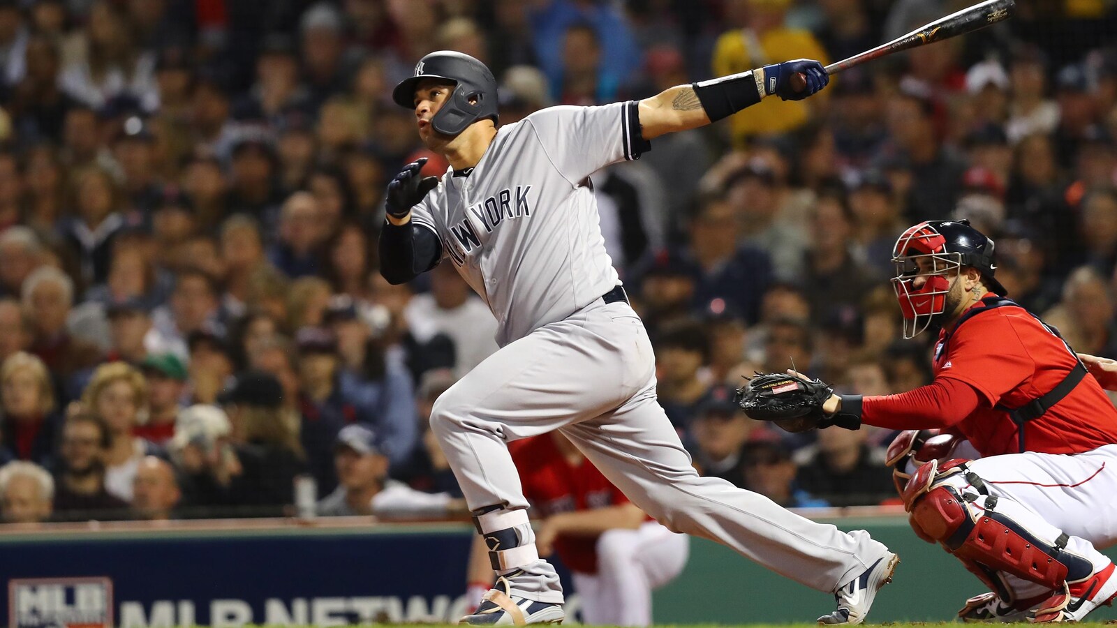 Gary Sanchez claque un circuit en solo lors du deuxième match de la série de division