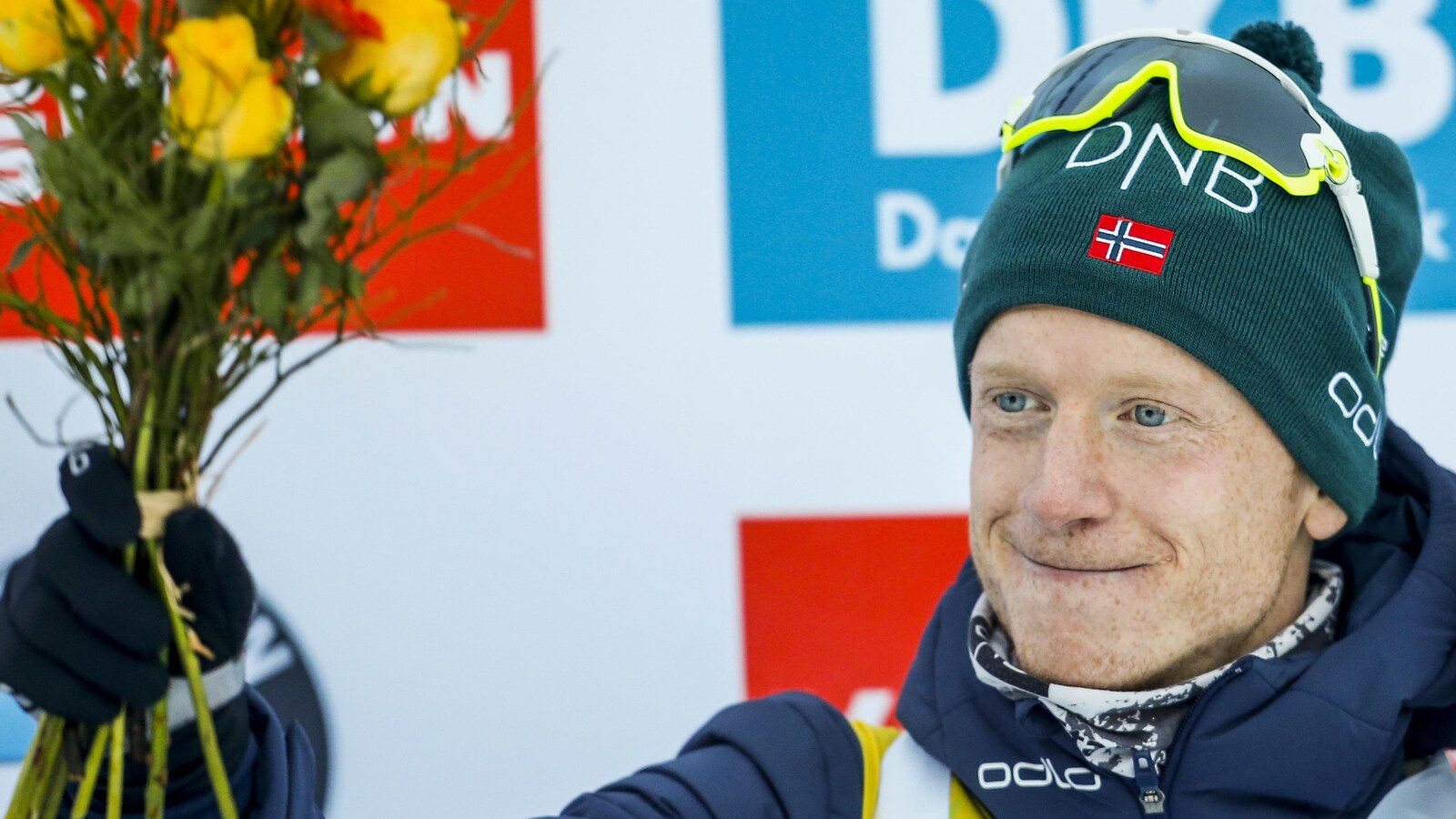Johannes Thingnes Boe, de la Norvège, a pris la première place lors du sprint de biathlon de Pokljuka, en Slovénie.