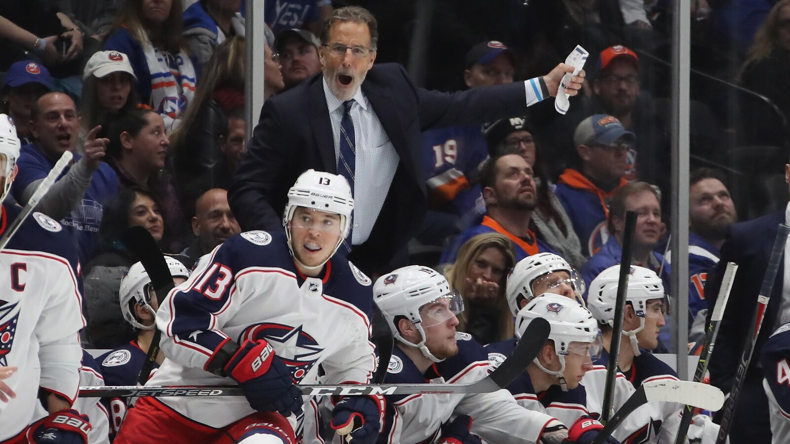 John Tortorella au banc des Blue Jackets