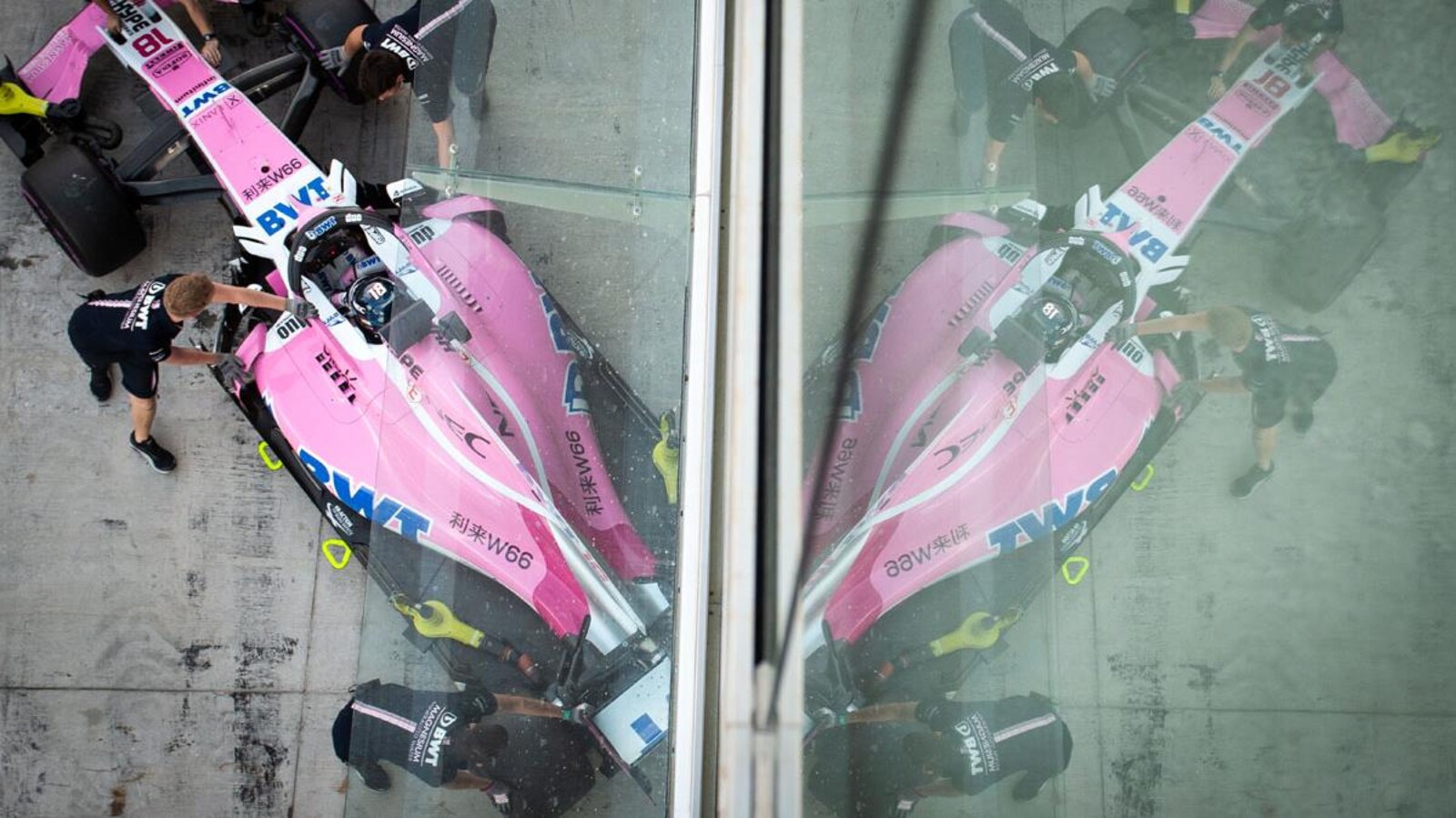 Lance Stroll à Abou Dhabi