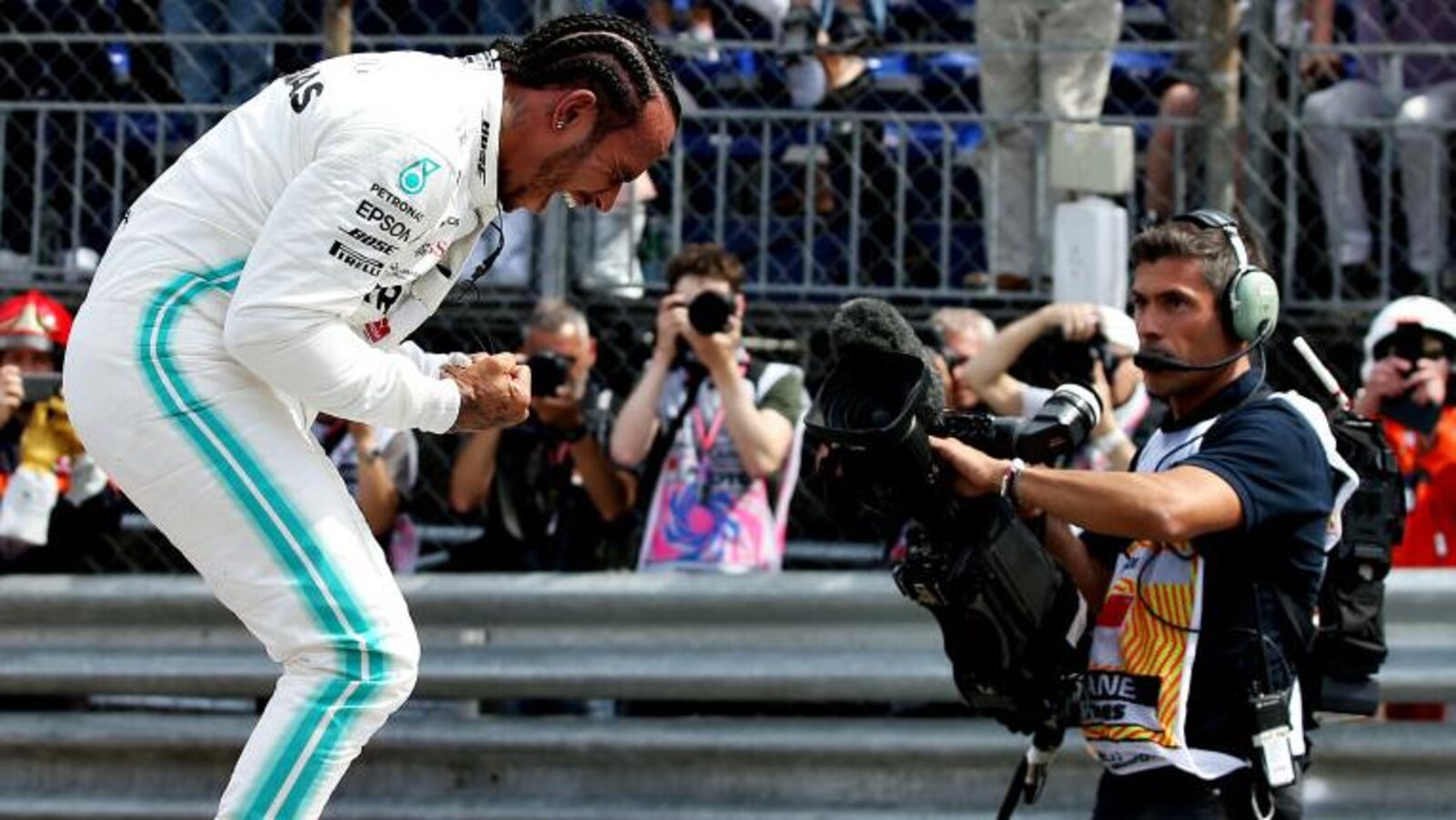 Lewis Hamilton heureux de sa pole position à Monaco
