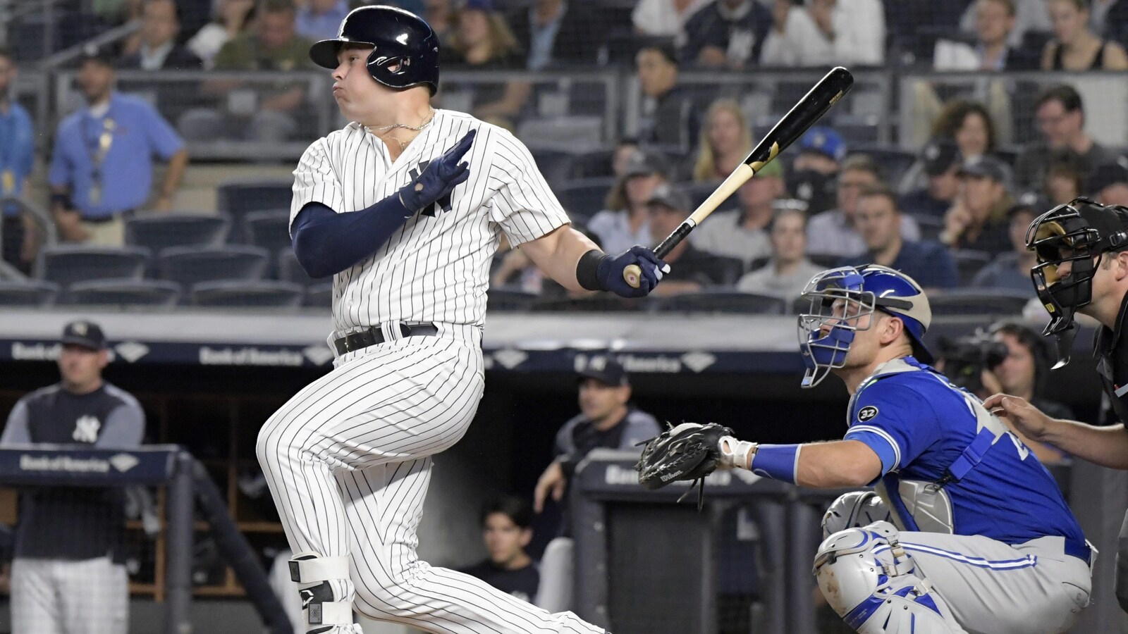 Luke Voit (à gauche) et Luke Maile