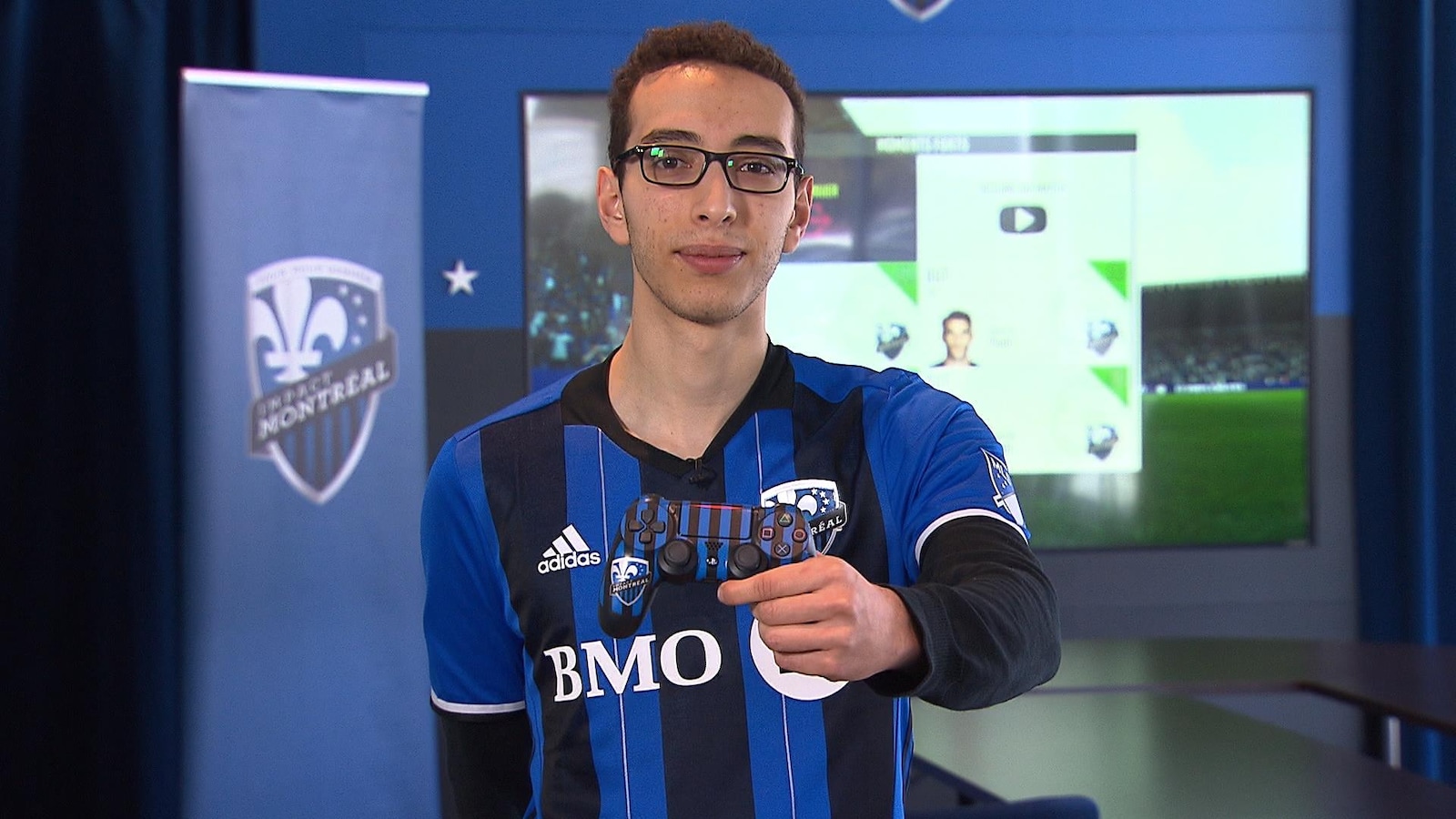 Lyes Ould-Ramoul, joueur de sport électronique de l'Impact de Montréal