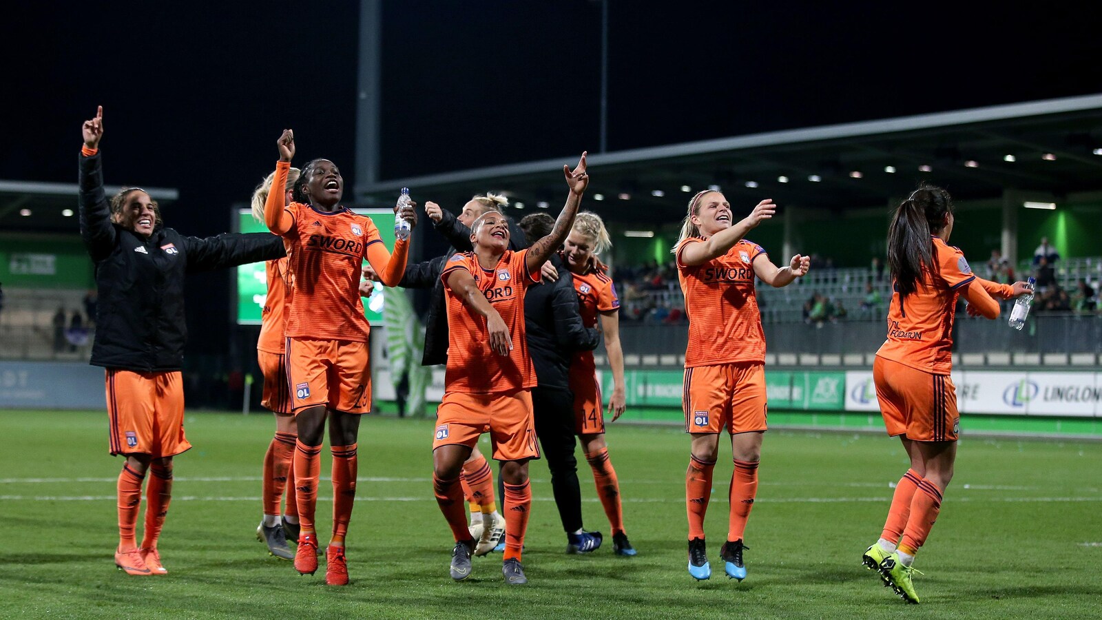 Quatre victoires de suite pour l'Olympique Lyonnais féminin, un record