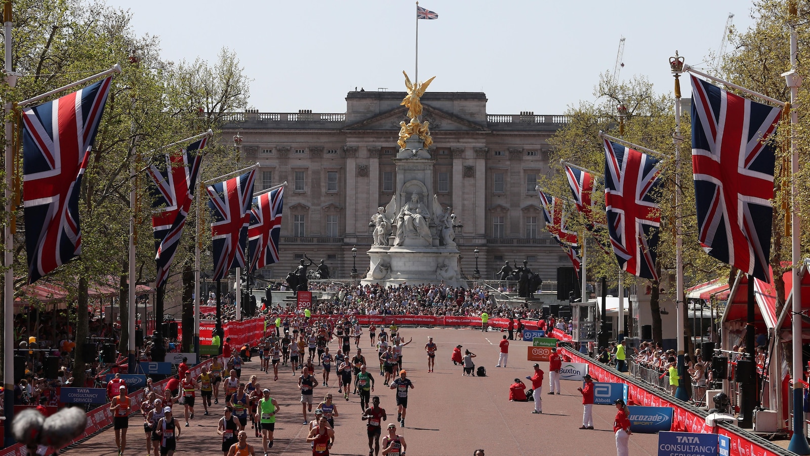 Plus de 40 000 coureurs ont participé au marathon de Londres.