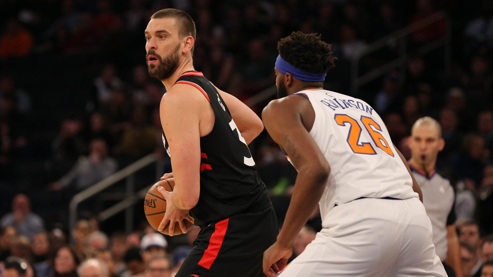 Marc Gasol (à gauche)