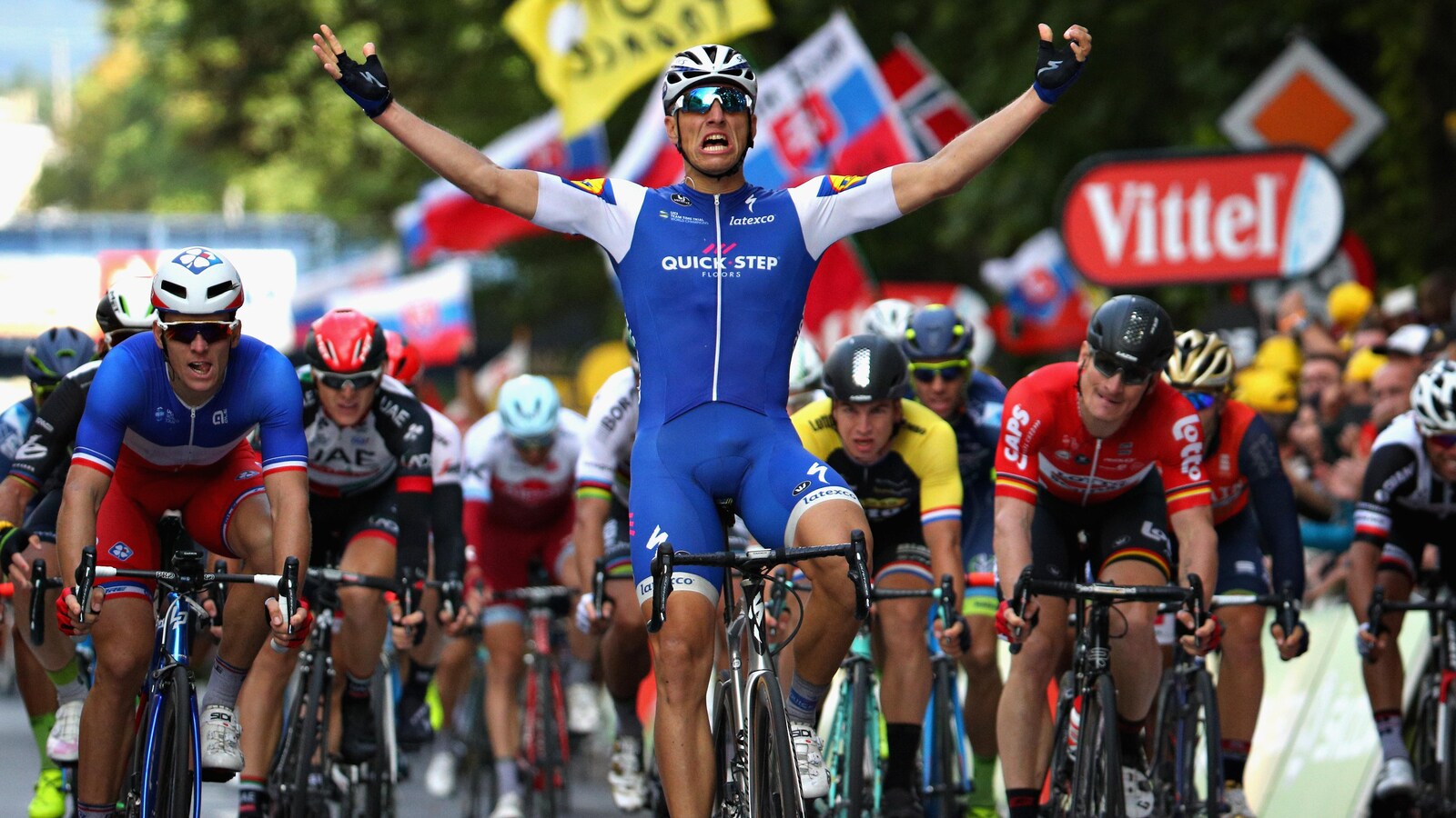 Vainqueur étape Tour De France Aujourd Hui Marcel Kittel vainqueur de la deuxième étape du Tour de France | ICI