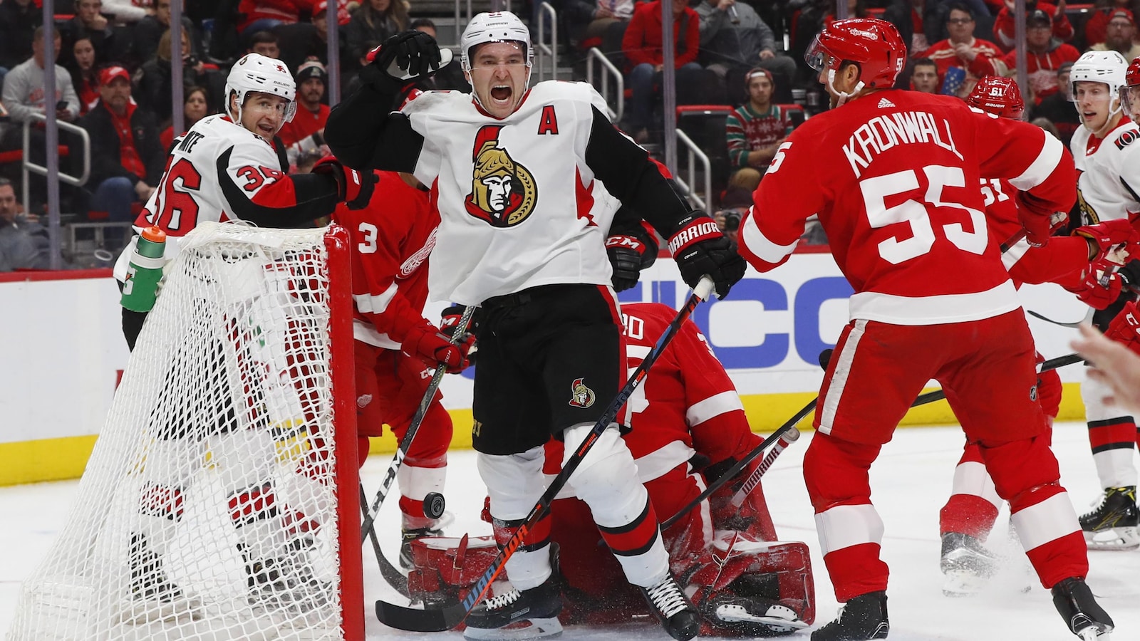 Mark Stone a inscrit le but décisif en troisième période