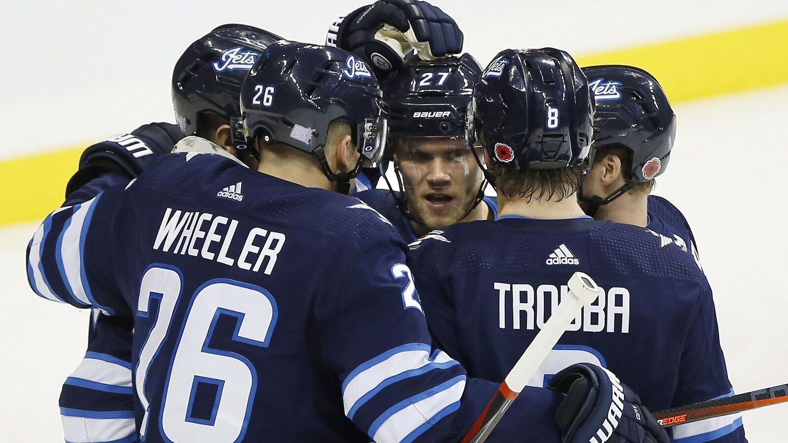 Nikolaj Ehlers (27) a marqué le troisième but des Jets