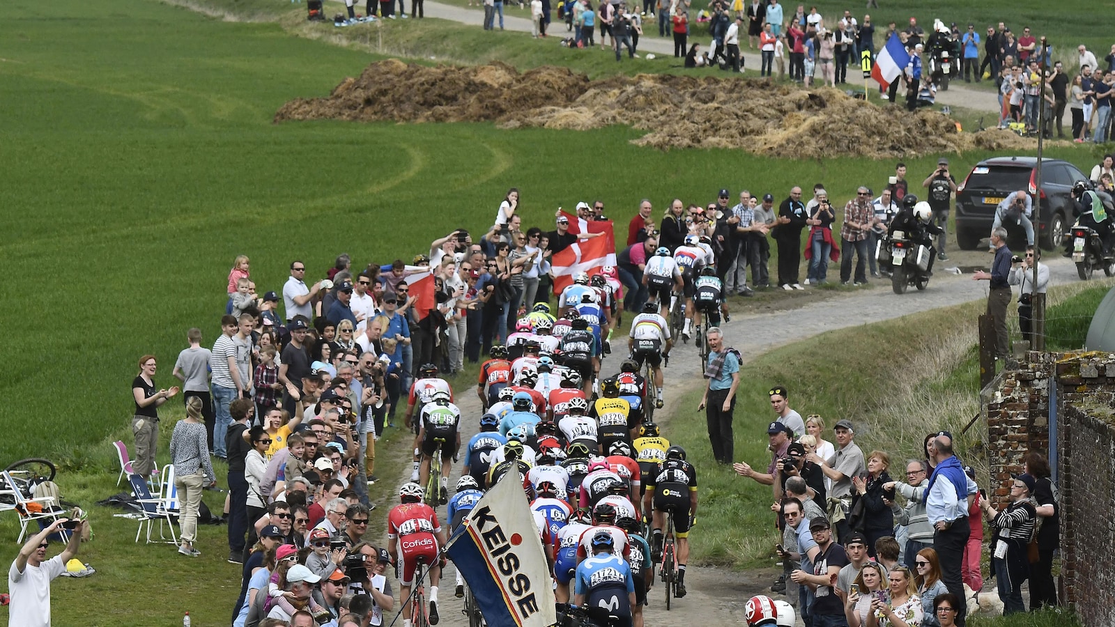 La 116e édition de la classique Paris-Roubaix n'a pas été tendre pour les cyclistes.