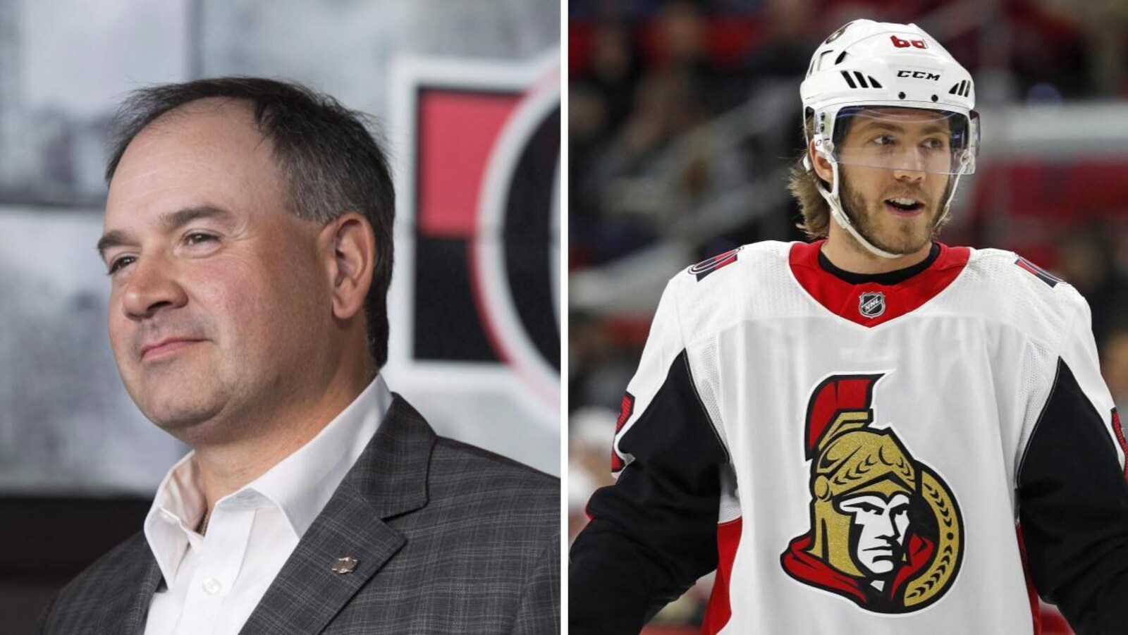 Un montage des portraits de Pierre Dorion et Mike Hoffman.