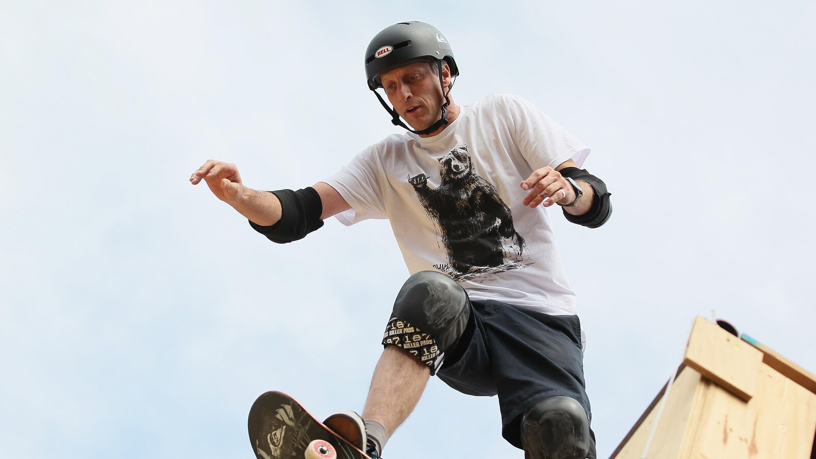 Le planchiste Tony Hawk, ici en prestation à Auckland, en Nouvelle-Zélande, sera à Montréal en août prochain