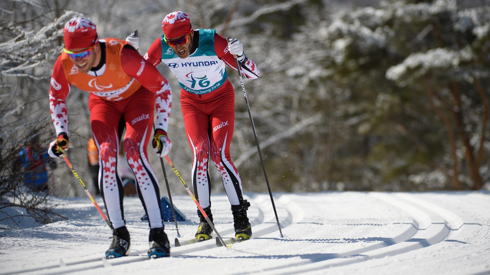Graham Nishikawa et Brian McKeever