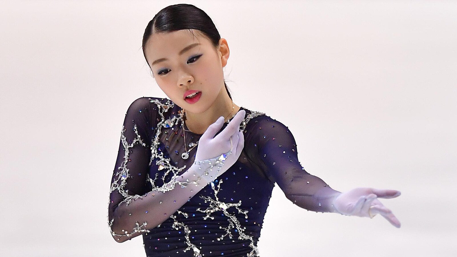 Rika Kihira pendant son programme libre