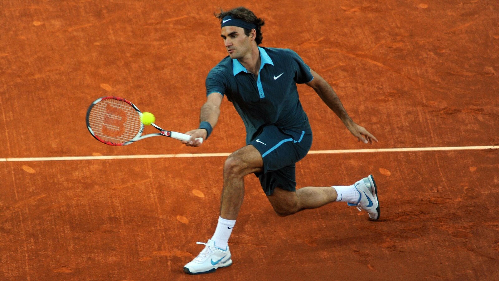 Roger Federer au tournoi de Madrid en 2009