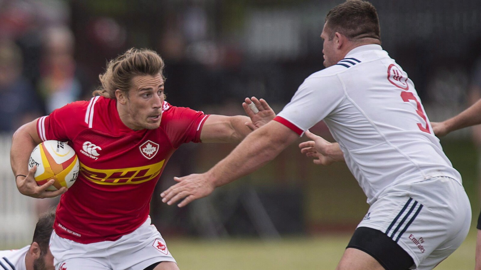 Le Canada a participé à chaque coupe du monde de rugby à 15 depuis la première, en 1987, mais sa place en 2019 n'est pas encore acquise.