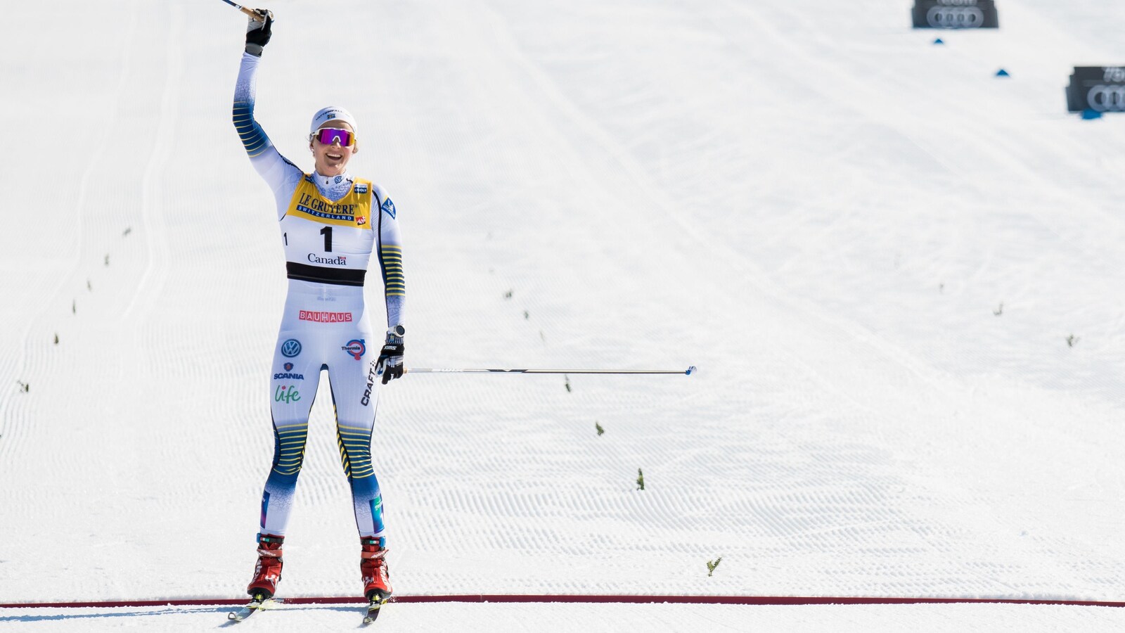 Stina Nilsson remporte trois victoires en trois courses à Québec.