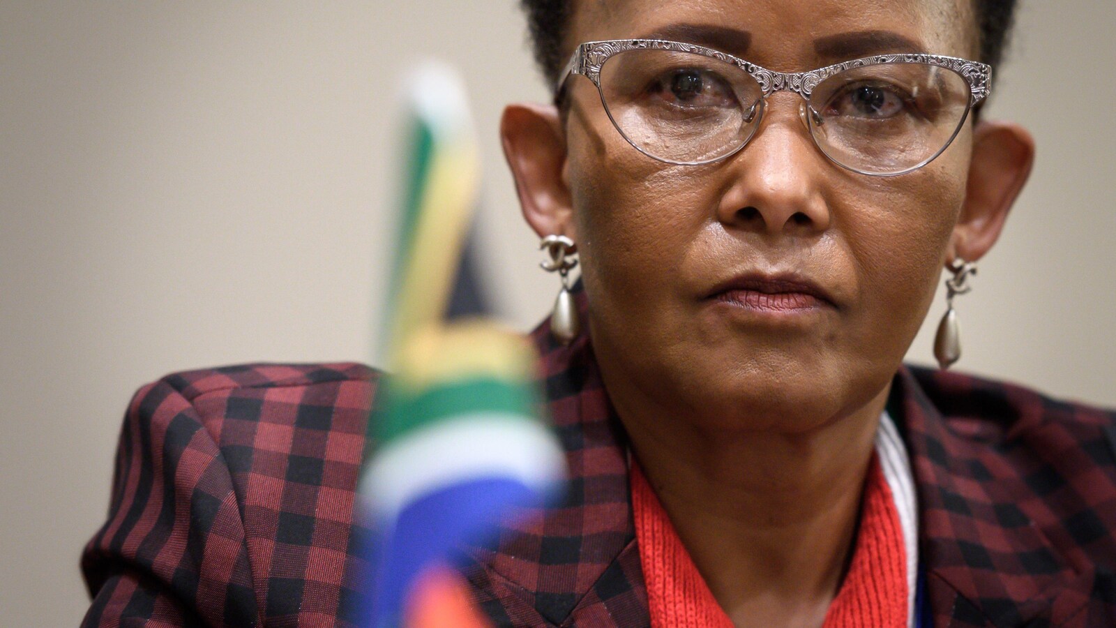 Tokozile Xasa, ministre des Sports d'Afrique du Sud