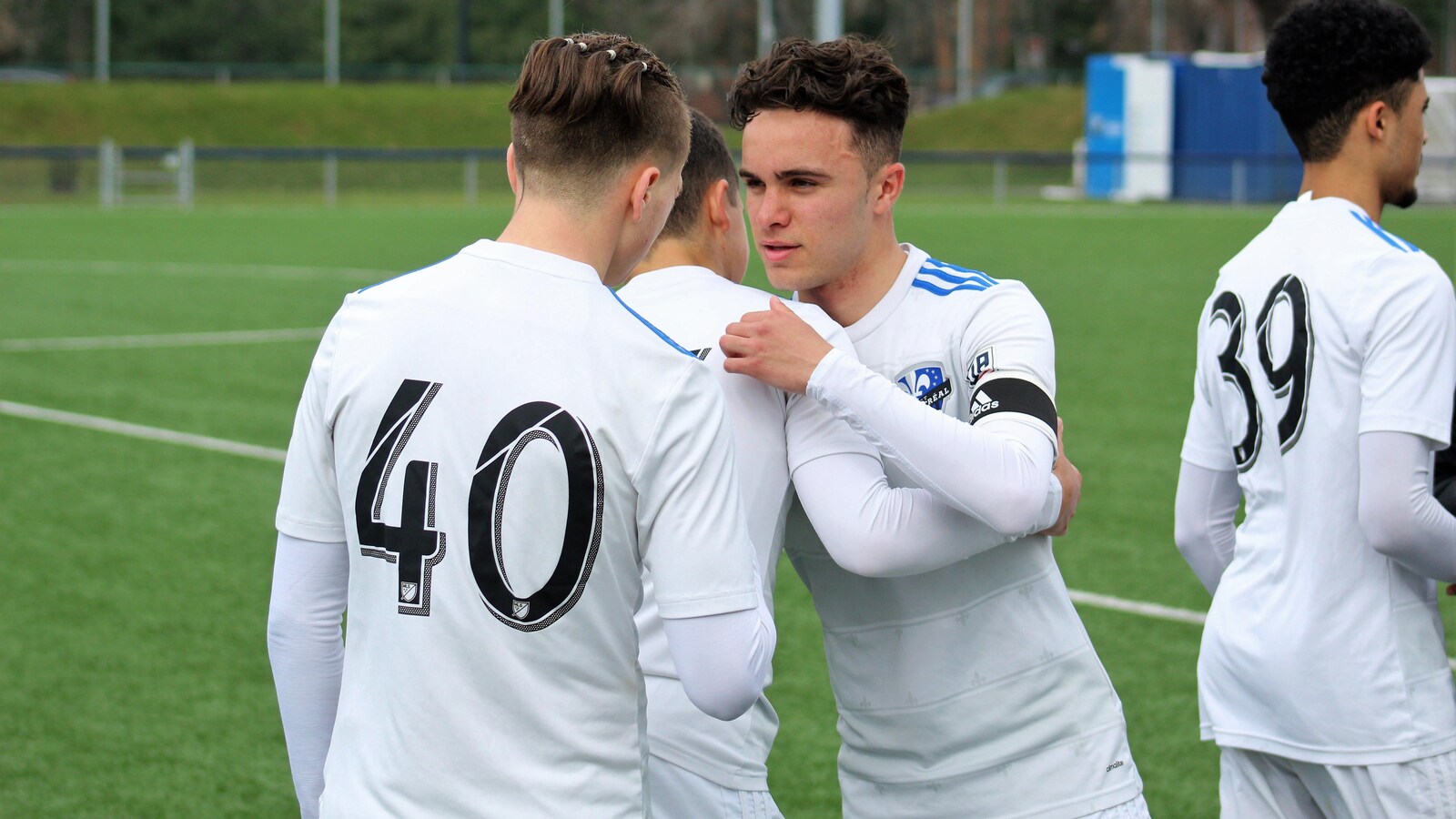 Yannick Laurent, capitaine de l'équipe U-17 de l'Impact de Montréal