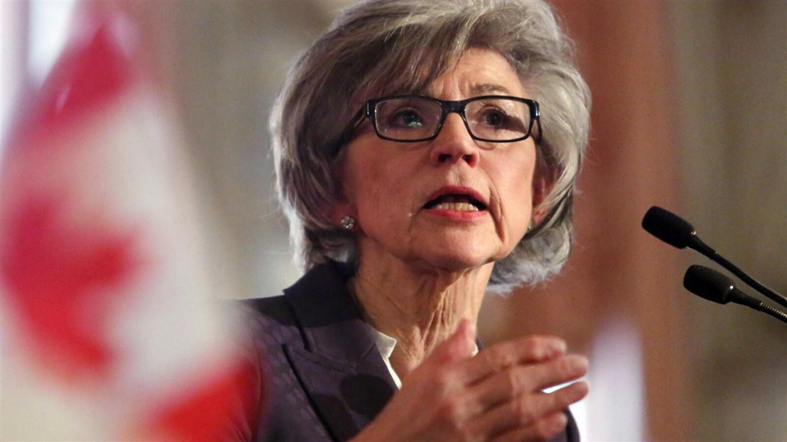 La juge en chef Beverly McLachlin
