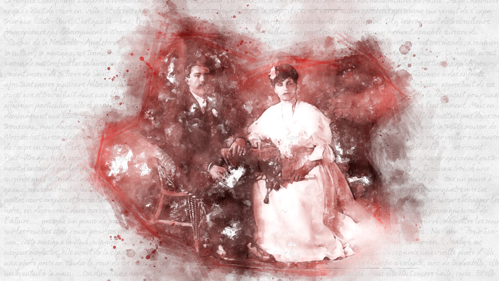 Le couple en habit de marié : costume et robe blanche