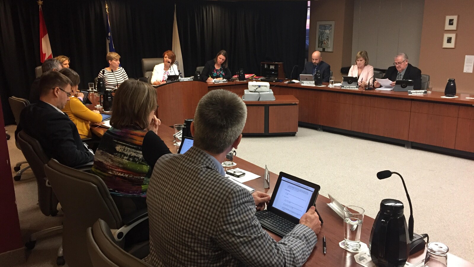 Le conseil municipal de la Ville de Rouyn-Noranda.