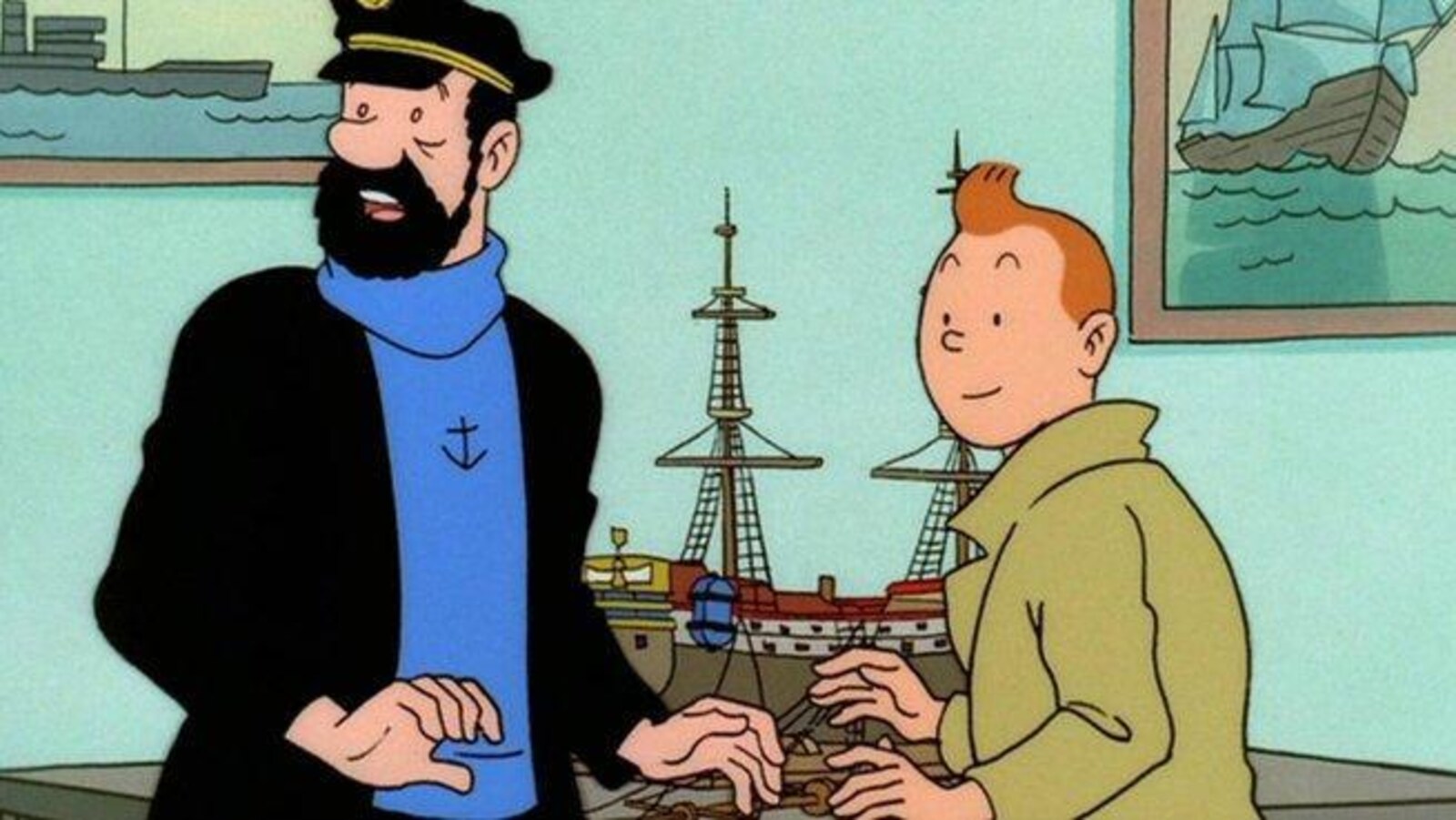 Tintin et le capitaine Haddock