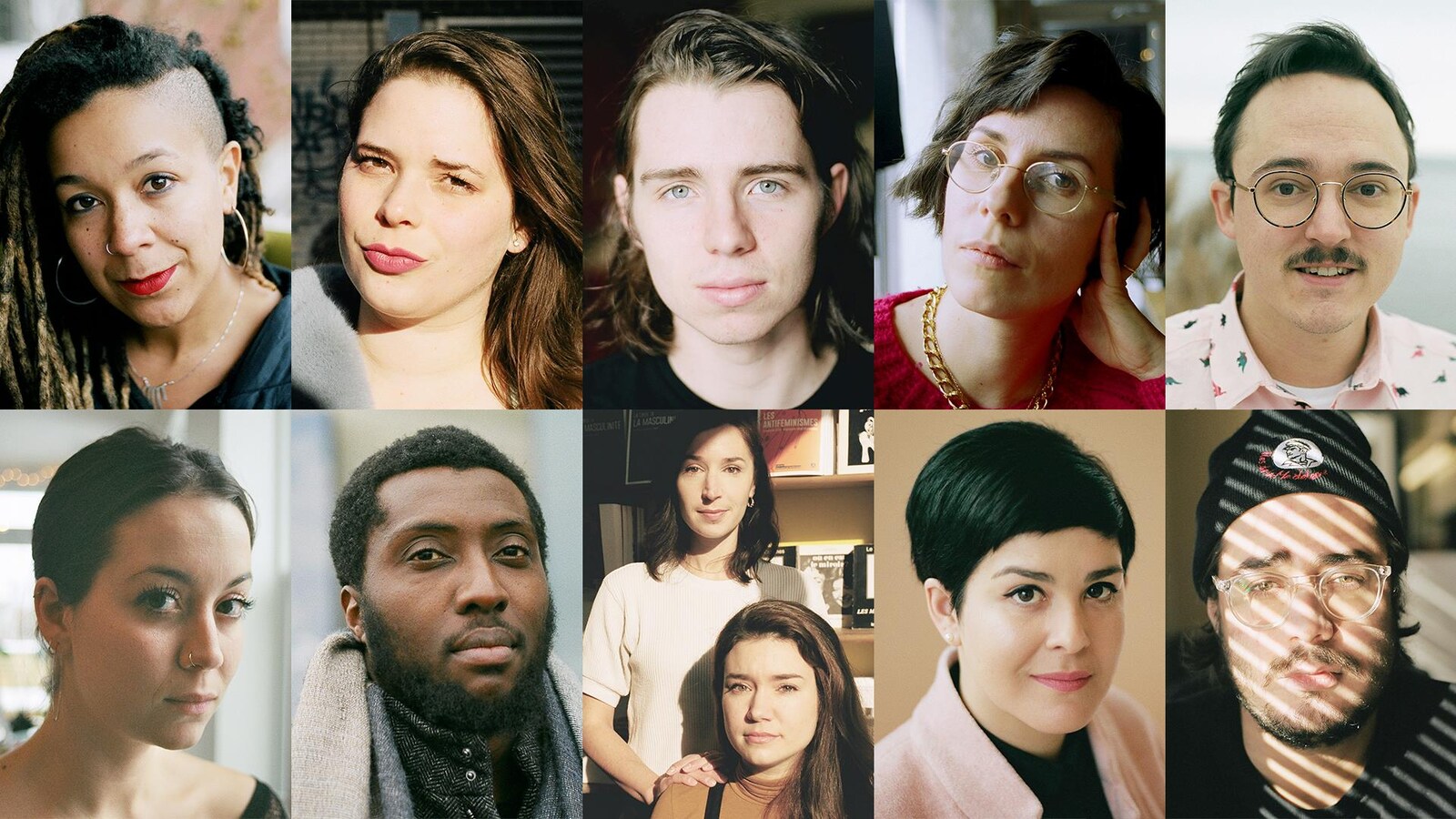 Ces talents littéraires viendront à l'émission tout au long de l'année.