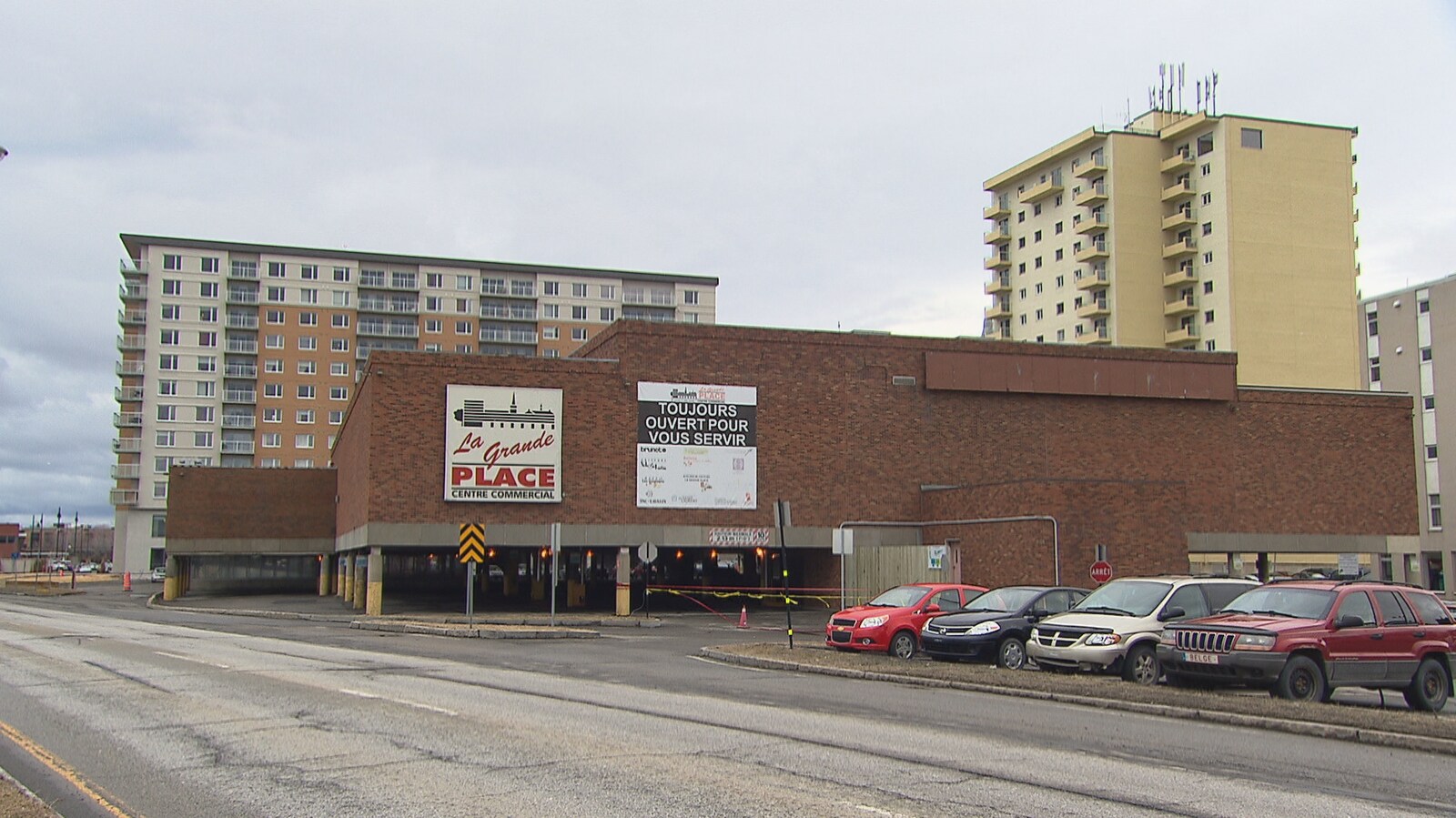 Ancien centre commercial la Grande Place à Rimouski