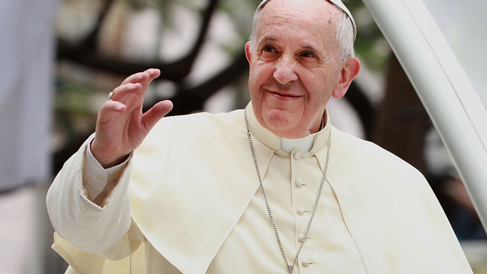 Le pape François.