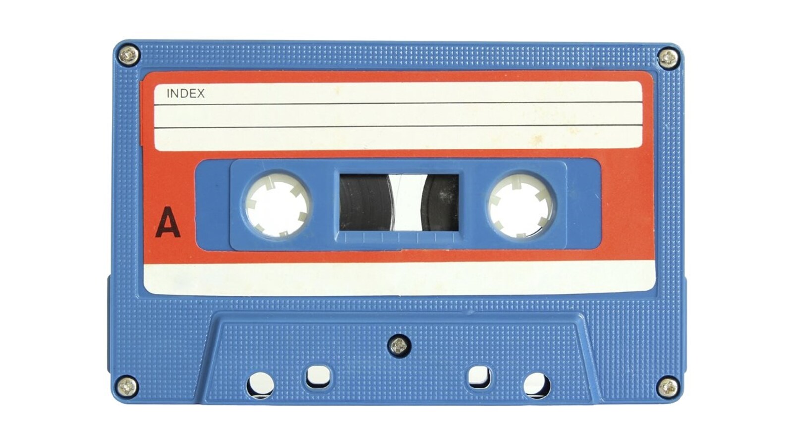 Une cassette audio.